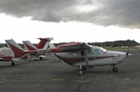 N436SA @ KCCR - Mystery Cessna 337H Riley Rocket P-337 @ Buchanan Field, Concord, CA just before a storm (no record of this acft in FAA files) - by Steve Nation