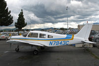 N7943C @ KCCR - Laron Enterprises (Concord, CA) @ Buchanan Field, Concord, CA just before a storm - by Steve Nation