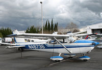 N46736 @ KCCR - 1968 Cessna 172K @ Buchanan Field, Concord, CA just before a storm - by Steve Nation
