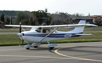 N1191M @ O61 - 1969 Cessna 172K taxis during training flight @ Cameron Airpark, CA - by Steve Nation