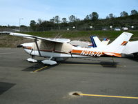 N3157Q @ O61 - Locally-based 1967 Cessna 182K with cockpit cover @ Cameron Airpark, CA - by Steve Nation