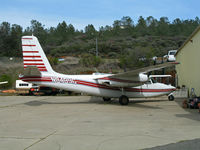 N8489C @ O61 - 1960 Aero commander 680-E in for maintenance @ Cameron Airpark, CA - by Steve Nation