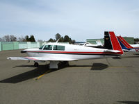 N597CA @ KPVF - Locally-based 1979 Mooney M20J @ Placerville, CA (to new owner in Woodlands, TX by Nov 2007) - by Steve Nation