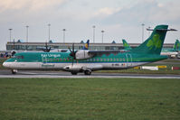 EI-REL @ EIDW - Aer Arann lining up - by Robert Kearney