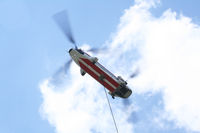 N246CH @ LVS - Columbia Helicopter's Chinook working the Tecolote Fire near Las Vegas, NM - by Zane Adams