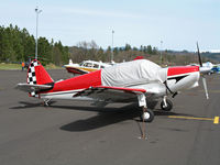 N80740 @ KPVF - Locally-based 1946 Globe GC-1B with cockpit cover @ Placerville, CA - by Steve Nation