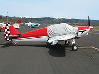 N80740 @ KPVF - Locally-based 1946 Globe GC-1B with cockpit cover @ Placerville, CA - by Steve Nation