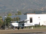 N888CZ @ POC - Landing on runway 26L - by Helicopterfriend