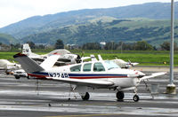N224R @ KLVK - Locally-based 1964 Beech S35 Bonanza @ Livermore, CA after the rain (to new owner in Corinth, TX by April 2007) - by Steve Nation