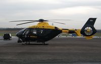 G-WONN @ EGFH - South and East Wales Police Air Support Unit helicopter (Police 32). Marked POLICE on the starboard side. - by Roger Winser