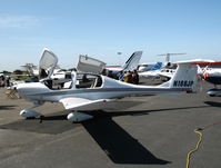 N166JP @ KHWD - 2005 Diamond DA-40 @ Hayward, CA - by Steve Nation