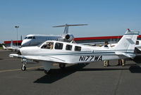 N177WA @ KHWD - Factory fresh 2006 Raytheon G36 @ Hayward, CA (to N787BB) - by Steve Nation