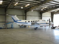 N221MM @ KHWD - Nice hangar shot of 1988 Beech 300 King Air @ Hayward, CA - by Steve Nation