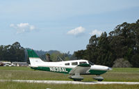 N839AL @ KWVI - 2000 Piper PA-28-181 taxis @ Watsonville, CA - by Steve Nation
