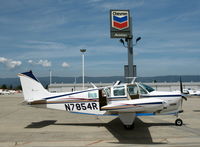 N7854R @ KWVI - 1968 Beech 36 @ Watsonville, CA - by Steve Nation
