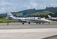 N137LA @ KSBP - 1994 Cessna 560 @ San Luis Obispo Regional Airport, CA - by Steve Nation