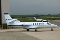 N780CF @ KSBP - Oregon-based 1978 Cessna 550 @ San Luis Obispo Regional Airport, CA - by Steve Nation