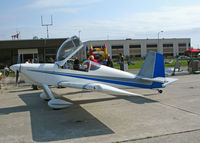 N164DV @ KWVI - 2004 Thomas VANS RV-9 with canopy open @ Watsonville, CA - by Steve Nation