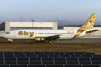 TC-SKG @ EDDR - Gold decelerates after touchdown - by Friedrich Becker