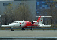 D-COKE @ LOWW - Flight Ambulance International Learjet 35A - by Thomas Ranner