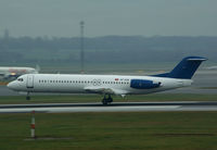 4O-AOM @ LOWW - Montenegro Airlines Fokker 100 - by Thomas Ranner