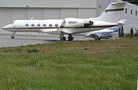 N222GY @ KMRY - 1990 Gulfstream G-IV @ Monterey Peninsula Airport, CA - by Steve Nation