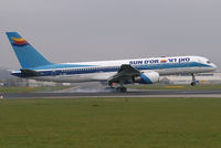 4X-EBT @ LNZ - Sun D`Or Boeing 757-200 - by Thomas Ramgraber-VAP
