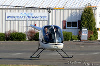 N37NE @ 7B9 - Hovering autorotation training at Northeast Helicopters, Ellington, CT - by Dave G