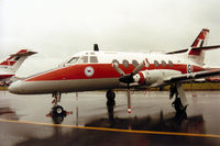 XX494 @ EGVA - Jetstream T.1 of 45[Reserve] Squadron on display at the 1993 Intnl Air Tattoo at RAF Fairford. - by Peter Nicholson