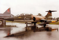 62-5704 @ EGVA - TF-104G Starfighter as 8-704 of 181 Filo Turkish Air Force on display at the 1993 Intnl Air Tattoo at RAF Fairford. - by Peter Nicholson