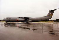 66-0144 @ EGVA - C-141B Starlifter, callsign Reach 401 Golf Victor, of 437th Airlift Wing on display at the 1993 Intnl Air Tattoo at RAF Fairford. - by Peter Nicholson