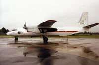 204 @ EGVA - An-26 Curl of the Szolnok Air Transport Squadron of the Hungarian Air Force on display at the 1993 Intnl Air Tattoo at RAF Fairford. - by Peter Nicholson