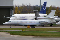 HZ-OFC6 @ EGGW - 2010 Dassault Falcon 7X, c/n: 092 at Luton - by Terry Fletcher