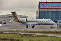 N17JK @ EGGW - 1994 Gulfstream Aerospace G-IV, c/n: 1235 at Luton - by Terry Fletcher