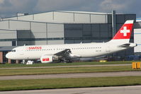 HB-IJS @ EGCC - Swiss International Air Lines - by Chris Hall