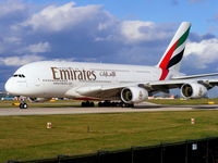A6-EDG @ EGCC - Emirates - by Chris Hall