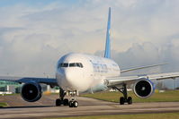 G-TCCB @ EGCC - Thomas Cook Airlines - by Chris Hall