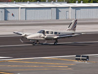 N686HF @ KSMO - N686HF departing from RWY 21 - by Torsten Hoff