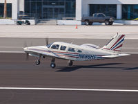 N686HF @ KSMO - N686HF departing from RWY 21 - by Torsten Hoff