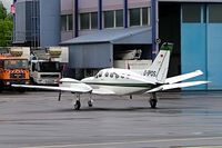 D-IPOS @ EDDG - Cessna 425 Corsair [425-0120] Munster/Osnabruck~D 25/05/2006. - by Ray Barber