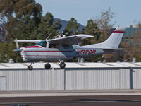 N132DB @ KSMO - N132DB arriving on RWY 21 - by Torsten Hoff