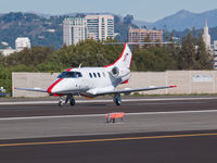 N579JS @ KSMO - N579JS departing from RWY 21 - by Torsten Hoff