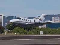 N101AR @ KSMO - N101AR arriving on RWY 21 - by Torsten Hoff