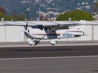 N5182A @ KSMO - N5182A arriving on RWY 21 - by Torsten Hoff