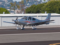 N241TL @ KSMO - N241TL arriving on RWY 21 - by Torsten Hoff