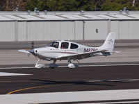 N487PG @ KSMO - N487PG arriving on RWY 21 - by Torsten Hoff