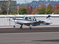 N3243B @ KSMO - N3243B arriving on RWY 21 - by Torsten Hoff