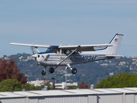 N83AF @ KSMO - N83AF arriving on RWY 21 - by Torsten Hoff