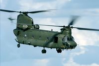 ZH891 @ EGXW - role display at the Waddington air show. To the left a Tornado is about to overtake the Chinook. - by Joop de Groot