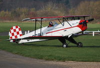 G-CDRU @ EGLM - CASA 1-131E Jungmann Ex EC-DRU at White Waltham - by moxy